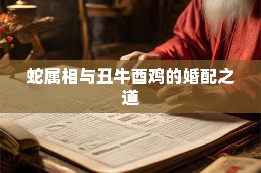 蛇属相与丑牛酉鸡的婚配之道