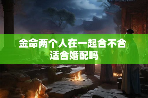 金命两个人在一起合不合 适合婚配吗 金命两个人在一起合不合 适合婚配吗