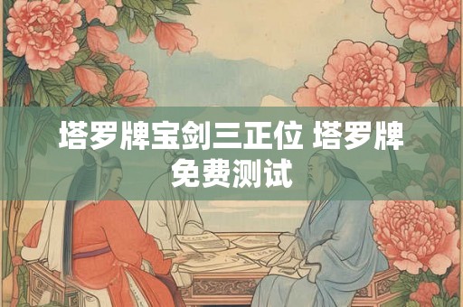 塔罗牌宝剑三正位 塔罗牌免费测试 塔罗牌宝剑三正位 塔罗牌免费测试