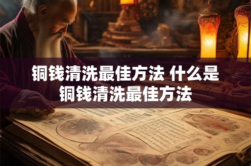 铜钱清洗最佳方法 什么是铜钱清洗最佳方法 铜钱清洗最佳方法 什么是铜钱清洗最佳方法