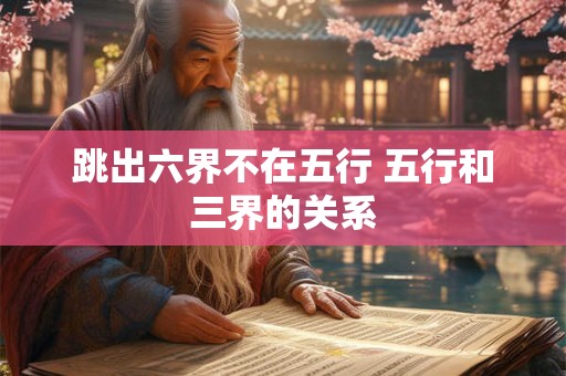 跳出六界不在五行 五行和三界的关系