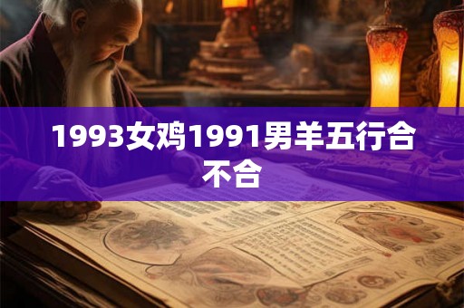 1993女鸡1991男羊五行合不合