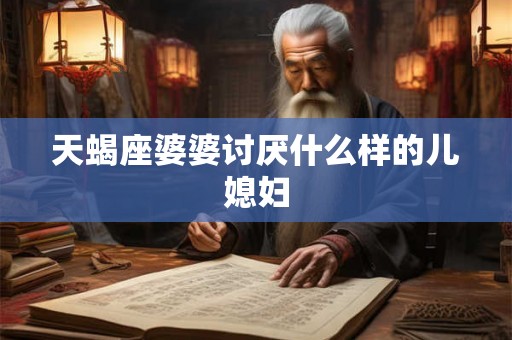 天蝎座婆婆讨厌什么样的儿媳妇 天蝎座婆婆讨厌什么样的儿媳妇