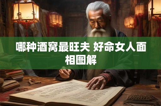 哪种酒窝最旺夫 好命女人面相图解 哪种酒窝最旺夫 好命女人面相图解