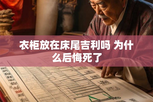 衣柜放在床尾吉利吗 为什么后悔死了 衣柜放在床尾吉利吗 为什么后悔死了