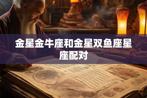 金星金牛座和金星双鱼座星座配对 金星金牛座和金星双鱼座星座配对