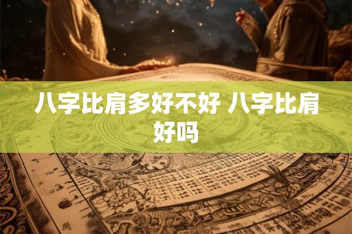 八字比肩多好不好 八字比肩好吗 八字比肩多好不好 八字比肩好吗