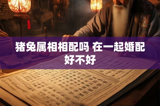 猪兔属相相配吗 在一起婚配好不好 猪兔属相相配吗 在一起婚配好不好