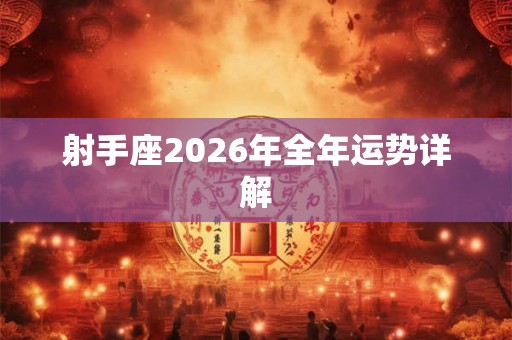 射手座2026年全年运势详解 射手座2026年全年运势详解
