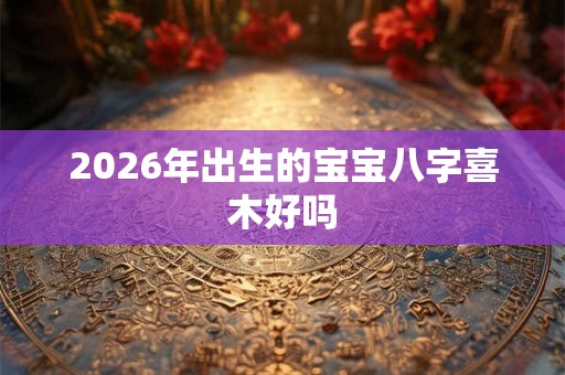 2026年出生的宝宝八字喜木好吗