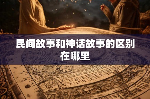 民间故事和神话故事的区别在哪里 民间故事和神话故事的区别在哪里