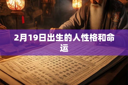 2月19日出生的人性格和命运 2月19日出生的人性格和命运