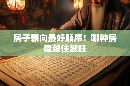 房子朝向最好顺序!哪种房屋越住越旺 房子朝向最好顺序!哪种房屋越住越旺