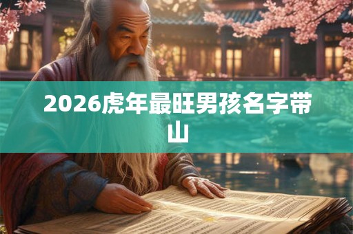 2026虎年最旺男孩名字带山