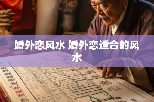 婚外恋风水 婚外恋适合的风水