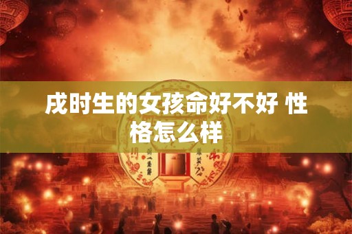 戌时生的女孩命好不好 性格怎么样 戌时生的女孩命好不好 性格怎么样
