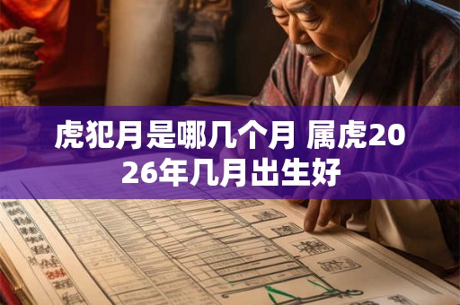 虎犯月是哪几个月 属虎2026年几月出生好 虎犯月是哪几个月 属虎2026年几月出生好