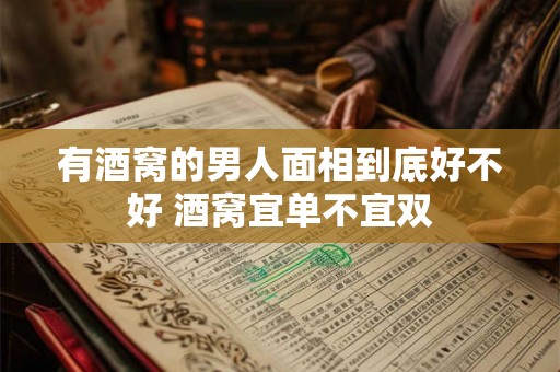 有酒窝的男人面相到底好不好 酒窝宜单不宜双