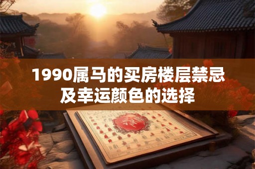 1990属马的买房楼层禁忌及幸运颜色的选择 1990属马的买房楼层禁忌及幸运颜色的选择