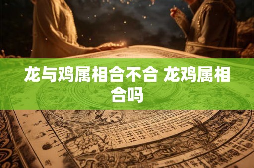 龙与鸡属相合不合 龙鸡属相合吗 龙与鸡属相合不合 龙鸡属相合吗