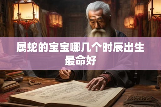 属蛇的宝宝哪几个时辰出生最命好 属蛇的宝宝哪几个时辰出生最命好