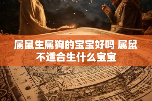 属鼠生属狗的宝宝好吗 属鼠不适合生什么宝宝