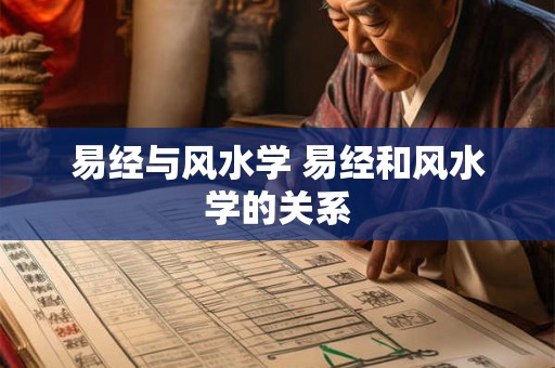 易经与风水学 易经和风水学的关系 易经与风水学 易经和风水学的关系