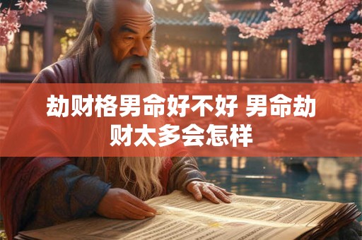劫财格男命好不好 男命劫财太多会怎样 劫财格男命好不好 男命劫财太多会怎样