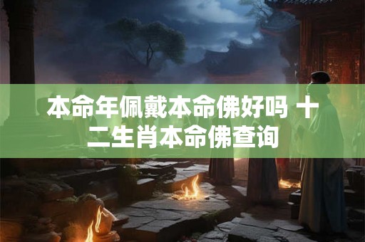本命年佩戴本命佛好吗 十二生肖本命佛查询 本命年佩戴本命佛好吗 十二生肖本命佛查询