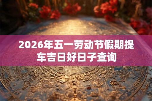 2026年五一劳动节假期提车吉日好日子查询 2026年五一劳动节假期提车吉日好日子查询