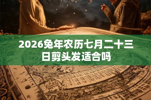 2026兔年农历七月二十三日剪头发适合吗