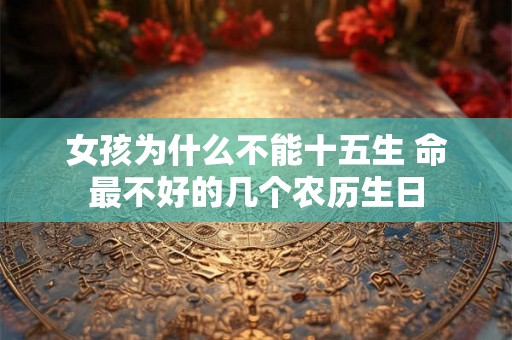 女孩为什么不能十五生 命最不好的几个农历生日 女孩为什么不能十五生 命最不好的几个农历生日