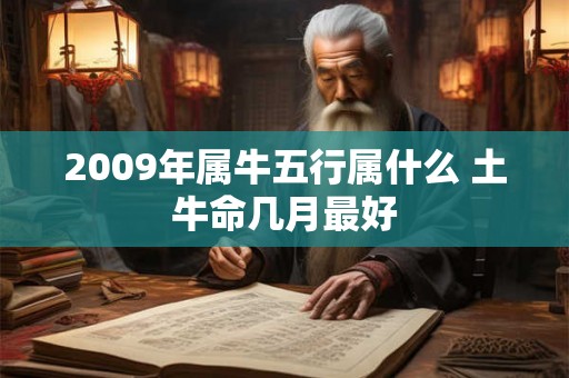 2009年属牛五行属什么 土牛命几月最好 2009年属牛五行属什么 土牛命几月最好