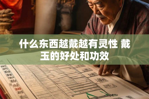 什么东西越戴越有灵性 戴玉的好处和功效 什么东西越戴越有灵性 戴玉的好处和功效
