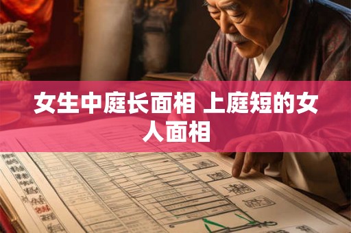女生中庭长面相 上庭短的女人面相 女生中庭长面相 上庭短的女人面相
