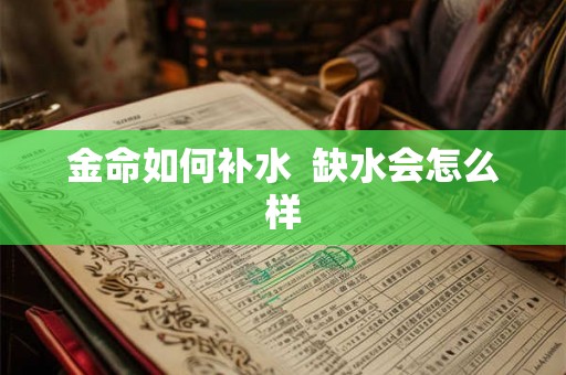 金命如何补水 缺水会怎么样 金命如何补水 缺水会怎么样