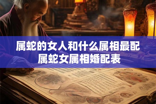 属蛇的女人和什么属相最配 属蛇女属相婚配表 属蛇的女人和什么属相最配 属蛇女属相婚配表