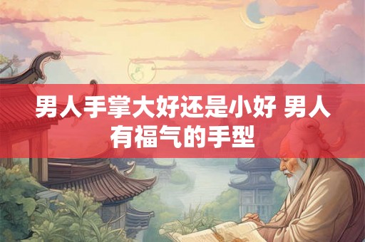 男人手掌大好还是小好 男人有福气的手型 男人手掌大好还是小好 男人有福气的手型