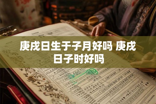 庚戌日生于子月好吗 庚戌日子时好吗 庚戌日生于子月好吗 庚戌日子时好吗