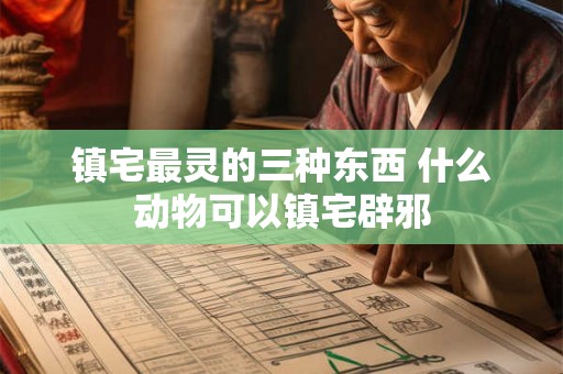 镇宅最灵的三种东西 什么动物可以镇宅辟邪 镇宅最灵的三种东西 什么动物可以镇宅辟邪