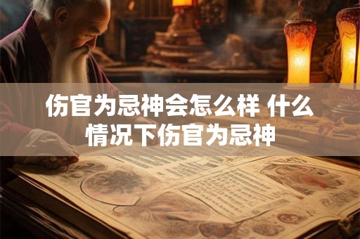 伤官为忌神会怎么样 什么情况下伤官为忌神 伤官为忌神会怎么样 什么情况下伤官为忌神
