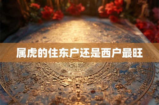 属虎的住东户还是西户最旺