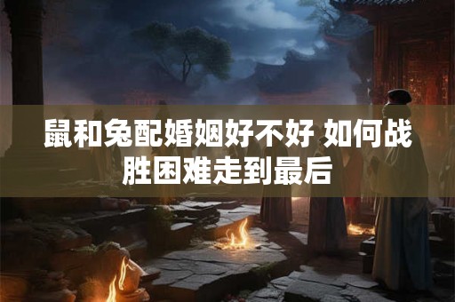 鼠和兔配婚姻好不好 如何战胜困难走到最后