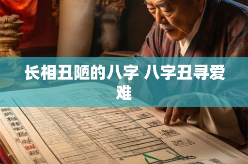长相丑陋的八字 八字丑寻爱难