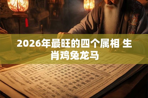 2026年最旺的四个属相 生肖鸡兔龙马 2026年最旺的四个属相 生肖鸡兔龙马