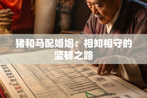 猪和马配婚姻：相知相守的坚韧之路