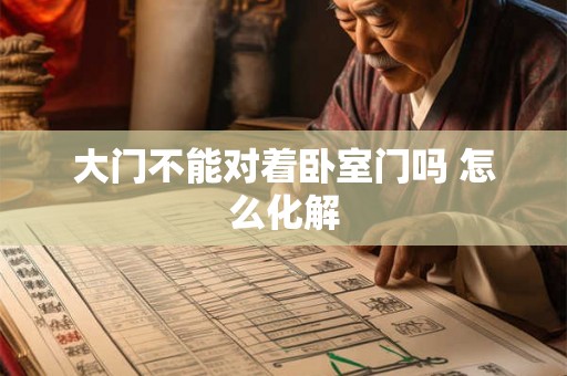大门不能对着卧室门吗 怎么化解 大门不能对着卧室门吗 怎么化解