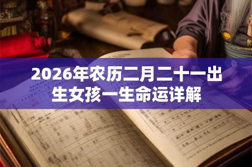 2026年农历二月二十一出生女孩一生命运详解 2026年农历二月二十一出生女孩一生命运详解