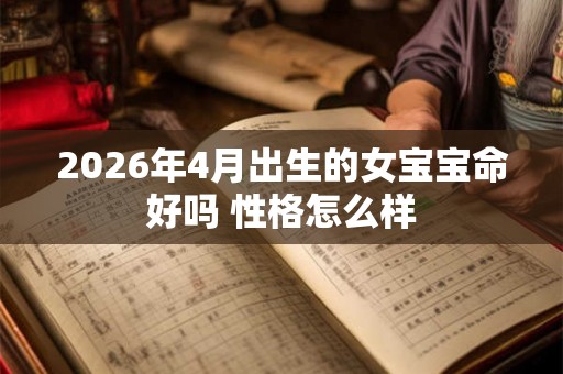 2026年4月出生的女宝宝命好吗 性格怎么样 2026年4月出生的女宝宝命好吗 性格怎么样