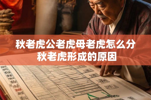 秋老虎公老虎母老虎怎么分 秋老虎形成的原因 秋老虎公老虎母老虎怎么分 秋老虎形成的原因